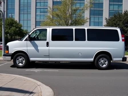 CHEVROLET EXPRESS 3500 EXTENDEN PASSANGER VAN 6.0