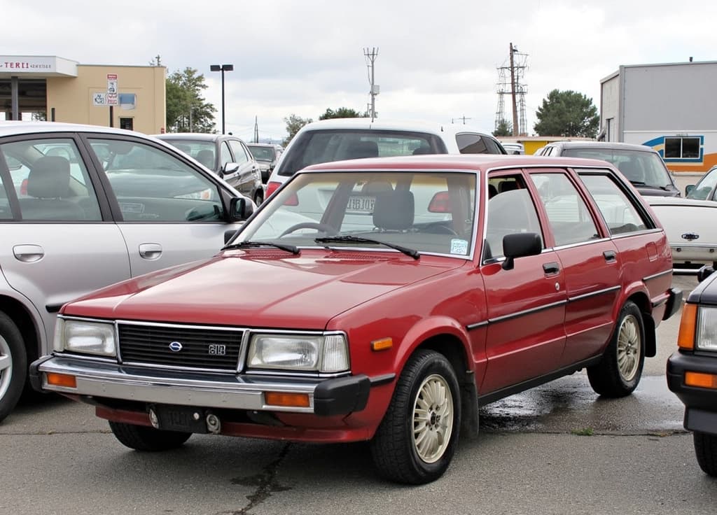 SUBARU LEONE II STATION WAGON 1800 Super Turbo 4WD